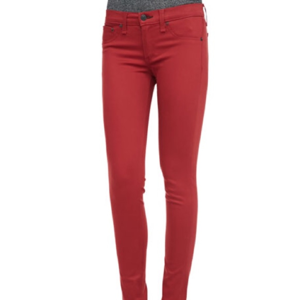 Red Rag & Bone Skinny Jeans
